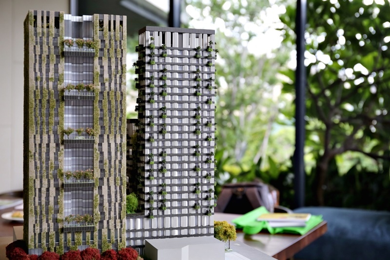 圖片:台中 | 磐鈺雲華 公益路大墩路口新地標 新加坡WOHA創造會呼吸的綠色豪宅