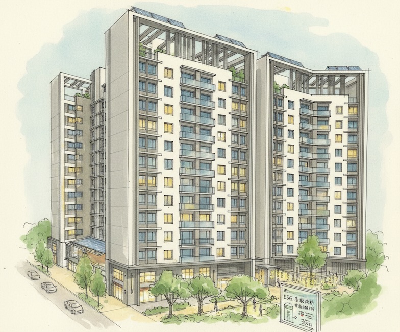 圖片:『減碳王』一座社區公寓的大樓永續轉型之路
