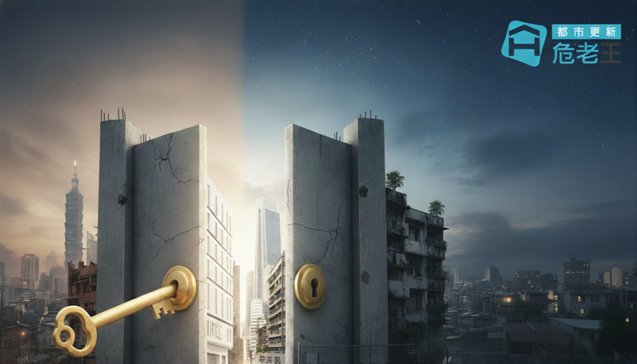 圖片:老屋都更背後的特權鏈